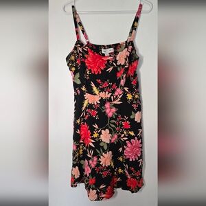 Old Navy Fit & Flare Printed Cami Dress - XL